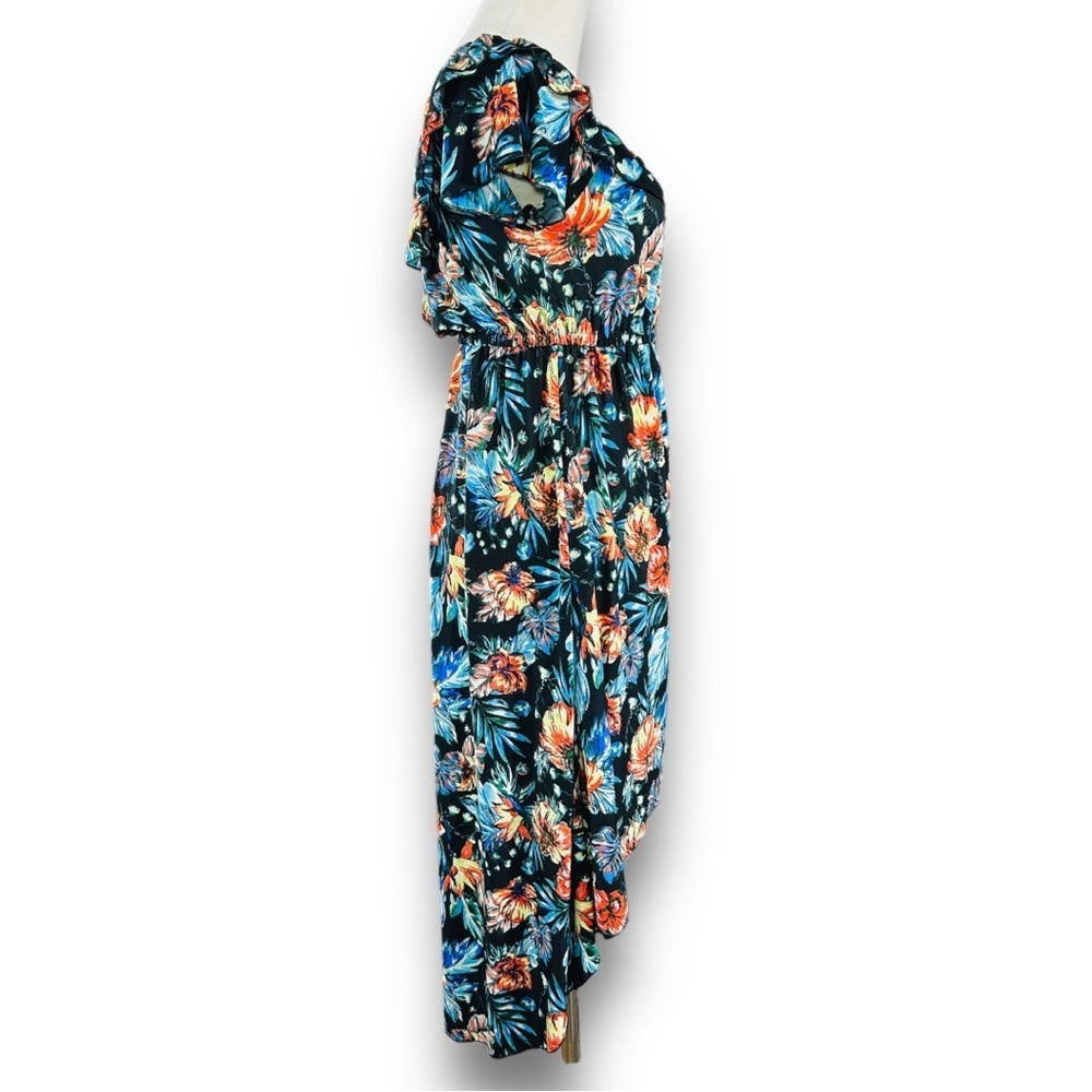 4/$20 Young USA Floral High-Low Dress Size S - Picture 4 of 5